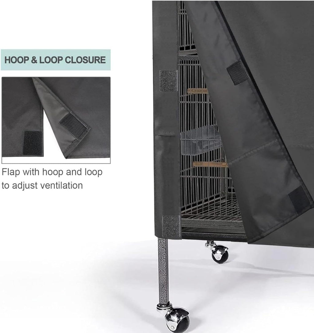 Atorse complete packaged bird cage blackout protector set