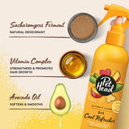 Pet Head Ultimutt Clean spray being used on a dog's coat