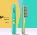 Smoothway flea comb ergonomic handle and design