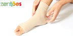 ZenToes sleeve showing the breathable moisture wicking material texture.