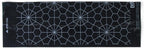 Geometric black and silver pattern pet cleanup bags for sanitation