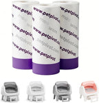 PetPivot Autoscooper 12 replacement litter bags front view packaging box
