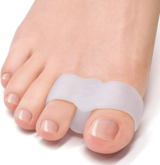 Welnove Bunion Corrector 12 pack front view showing white gel texture.