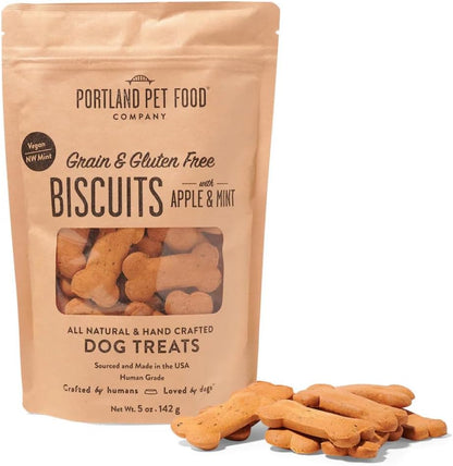 Portland Pet Food Company Pumpkin Dog Treats Healthy Biscuits for Small Medium & Large Dogs - Grain-Free, Human-Grade, All Natural Cookies, Snacks & Puppy Training Treats - Made in The USA - 5 oz - Image 13