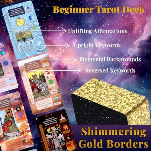 Xsylohxl tarot card deck spread showing printed meanings