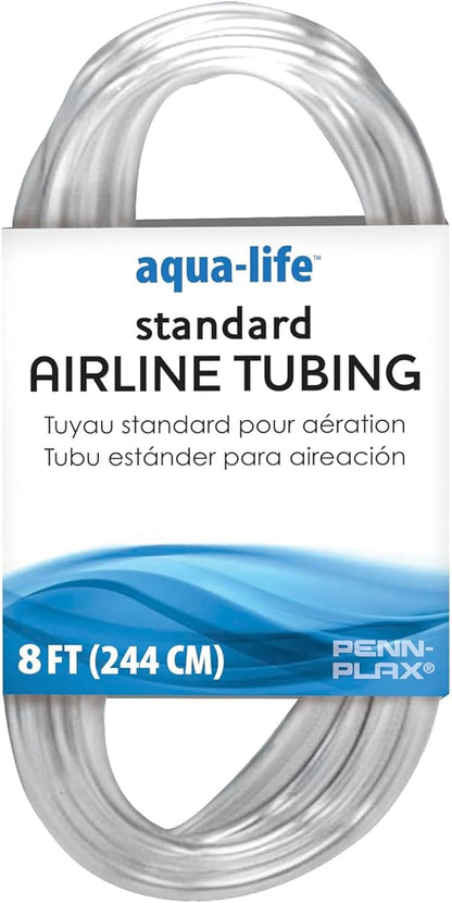 Penn-Plax Aqua-Life Standard Airline Tubing - 3/16 Inch Flexible Airline Hose for Aquarium Pumps, Fish Tank Line for Air Stones & Filters - Safe for Freshwater & Saltwater - 25 ft Long, Clear - Image 11