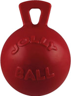 Jolly Pets Tug-n-Toss Dog Toy Ball with Handle, 8 Inches/Large, Blue - Image 14