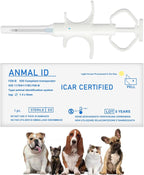 Smoostart 20 Pack Universal Standard Pet Microchip, ISO11784/ISO11784/FDX-B Pet ID Tags, 15 Bit Microchip Dog for Animal/Pet/Dog/Cat/Pig (1.25x7mm) - Image 9