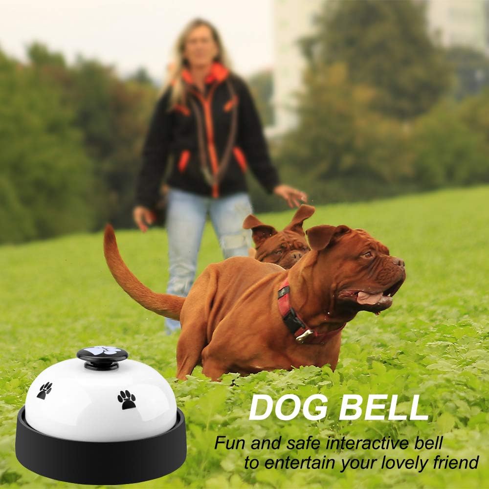 Side view of Comsmart puppy training bells