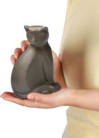 DiDiBirDi cat shape inspiration memorial urn display for under ten pounds pets