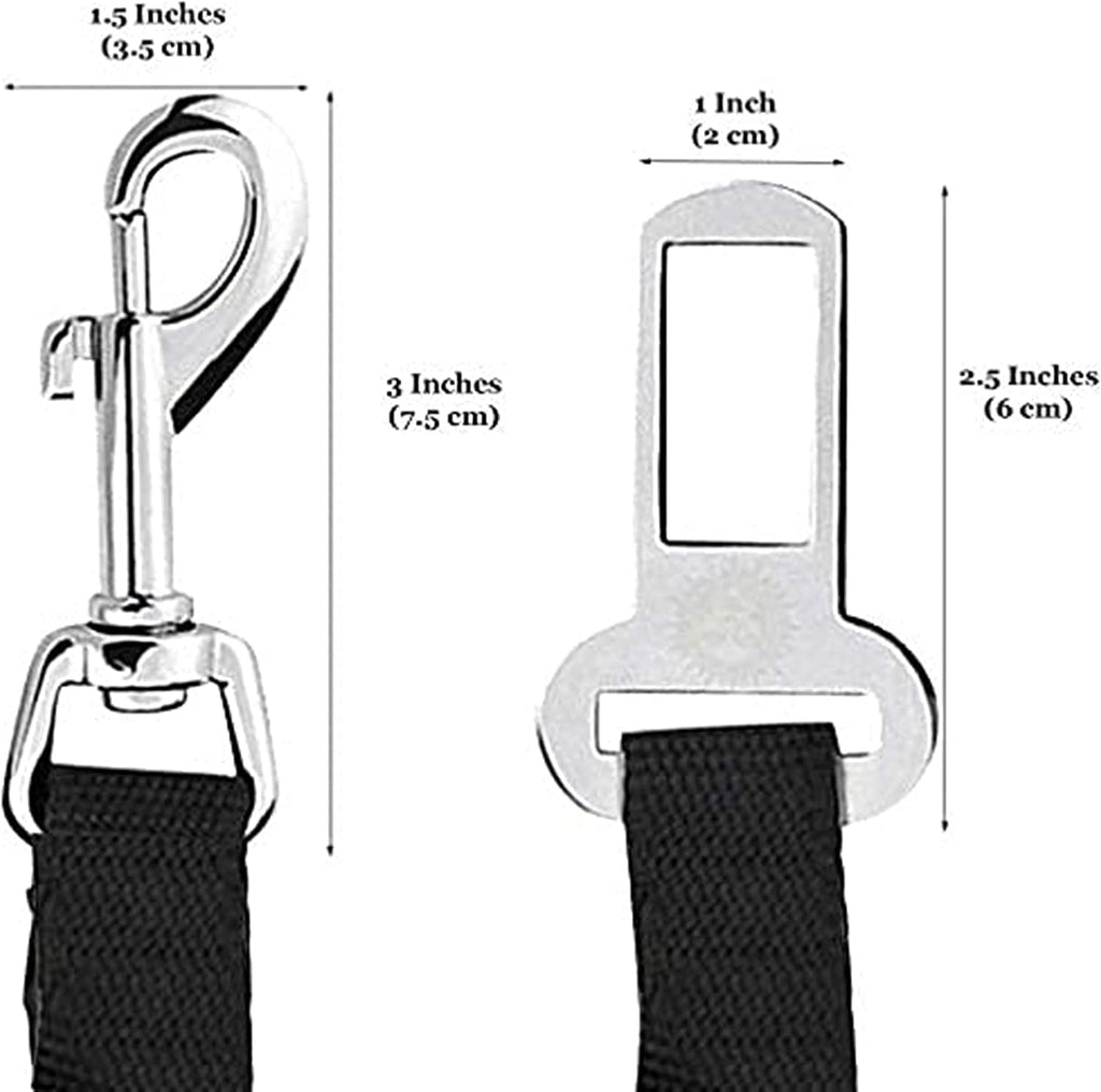 Pet safety harness attachment for car travel