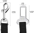 Pet safety harness attachment for car travel