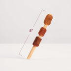 Nutritious rawhide free dog chews close up