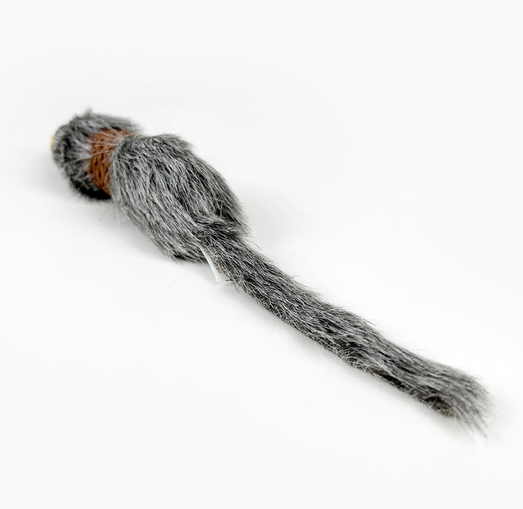 TTcat multi textured furry mice chewing toys for adult cats side profile