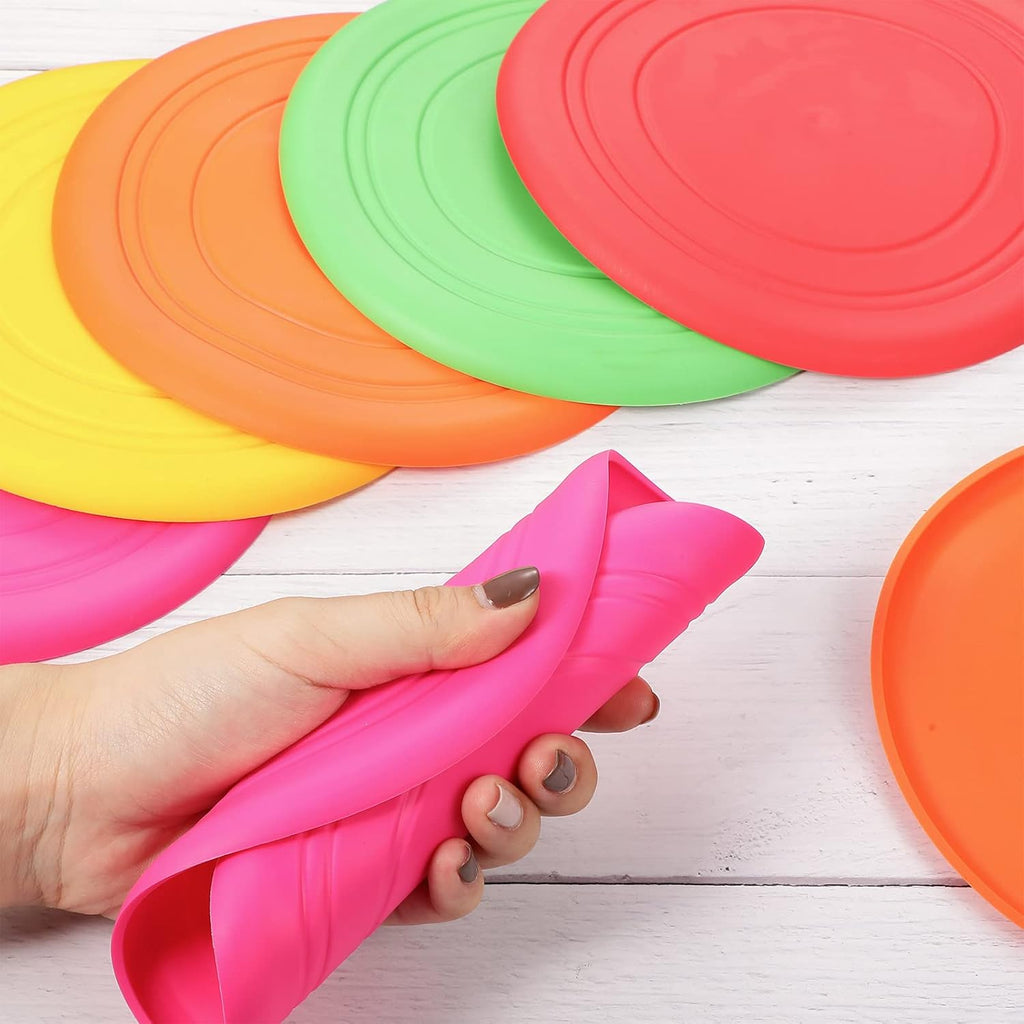 Stack of 15 Chivao dog flying discs for outdoor sport