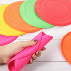 Stack of 15 Chivao dog flying discs for outdoor sport
