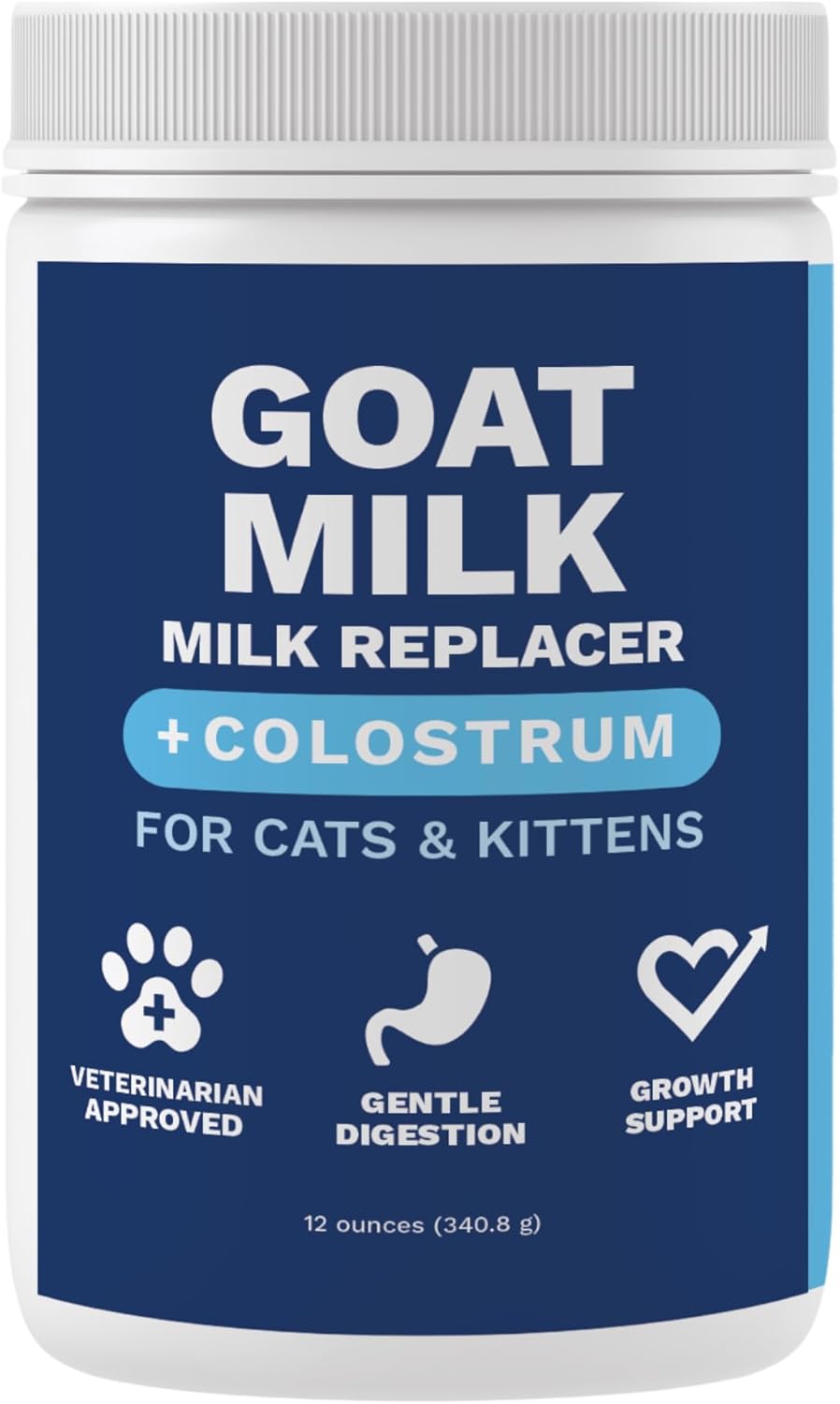 Nutrient rich Under the Weather cat supplement container displaying vitamins and taurine content