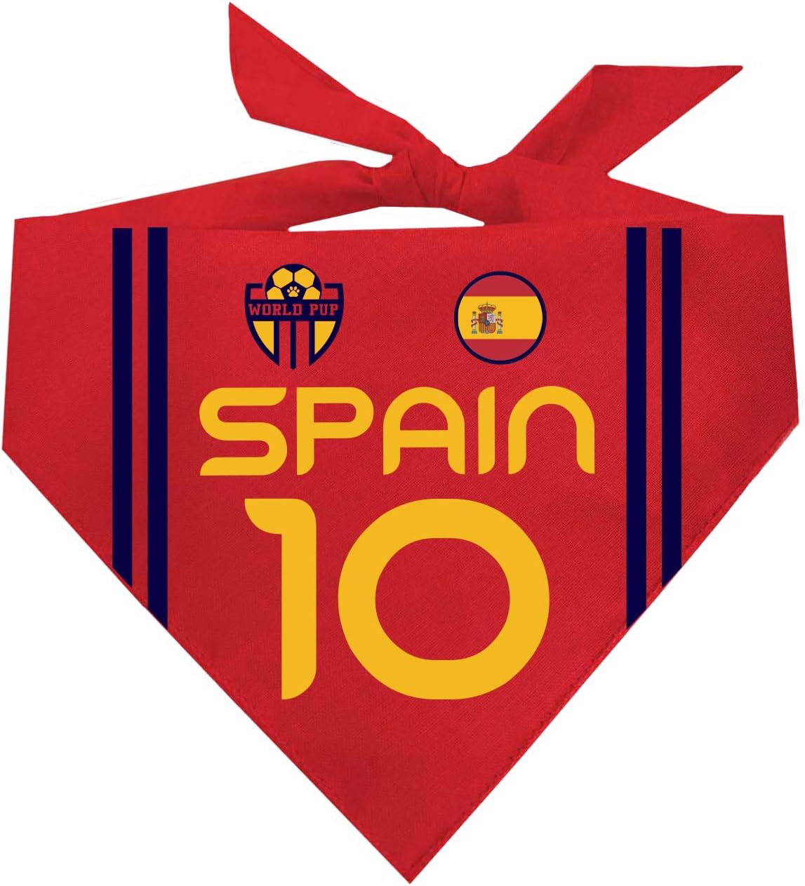 Country Style Soccer Jersey Dog Bandana | Country & Flag| Soccer Jersey Style |100% Cotton Adjustable Triangle || 1840 (Mexico, One Size) - Image 11