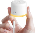 SMILEBOP white noise machine front view showing ultra compact travel design