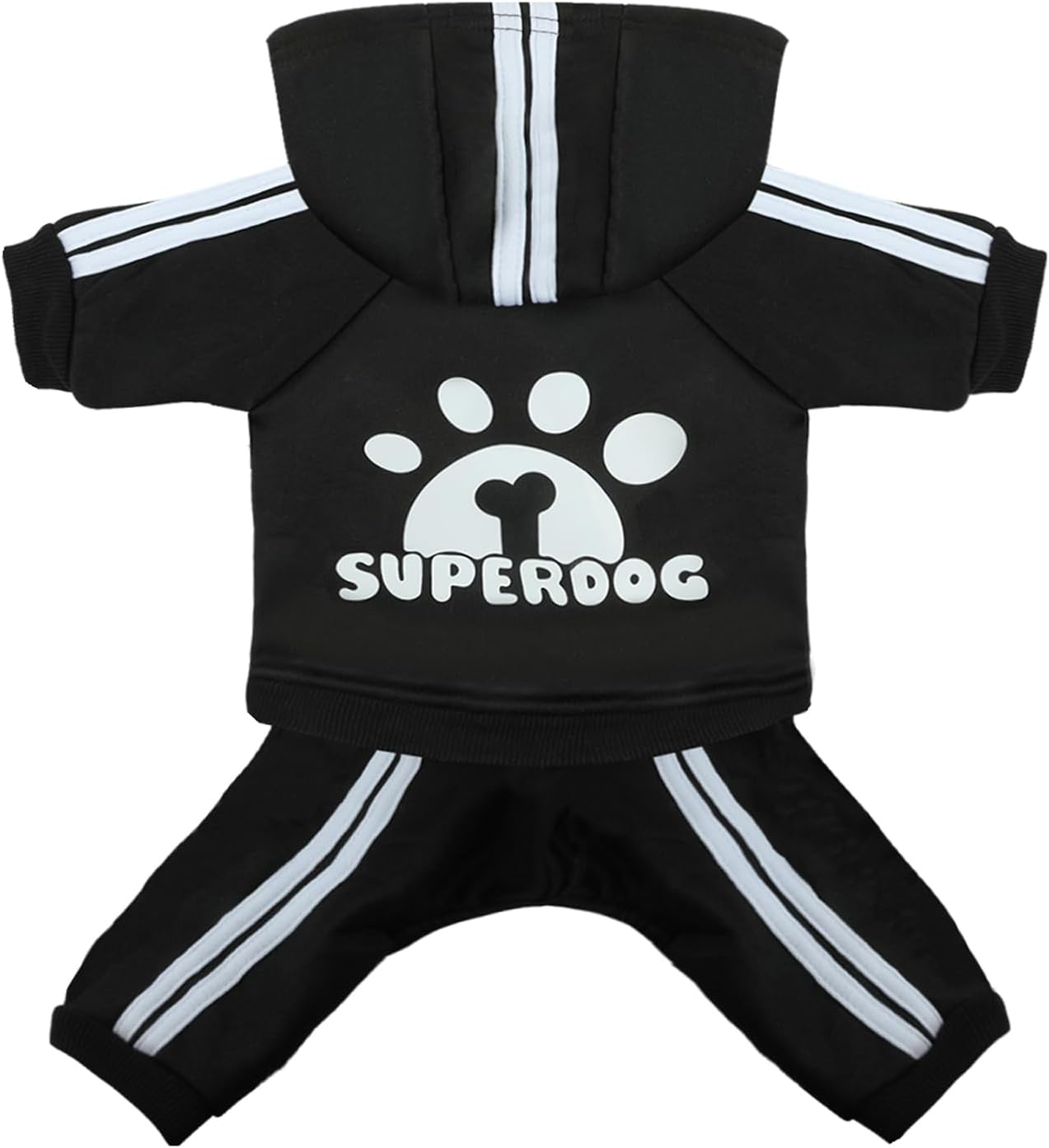 Premium warm puppy winter outfit displayed on a flat surface