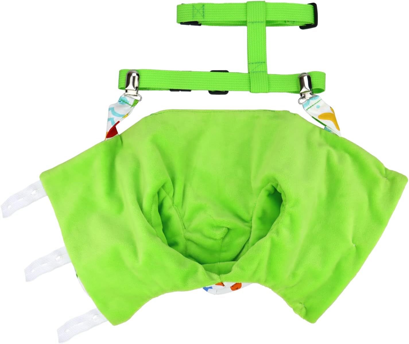 Side view of cat wearing adjustable hind leg recovery sleeve