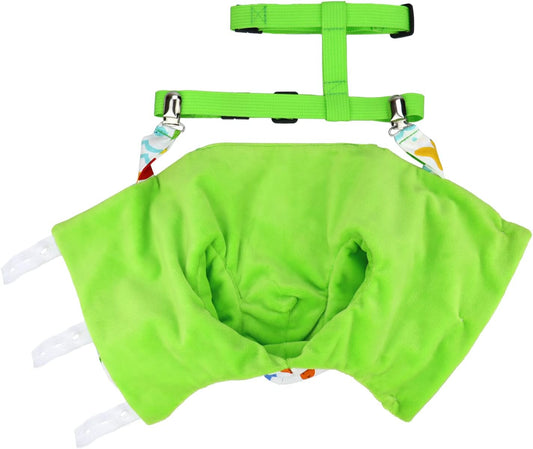 Side view of cat wearing adjustable hind leg recovery sleeve