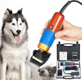 KPfaster 10ft Sheep Shears, with Plug & 2 Blades 200W Electric Clippers Animal Shave Grooming Farm for Dogs Cat Goat Alpaca, Llamas, Angora Rabbits Shearing Hand Piece Cutter Livestock Pet Supplies - Image 1