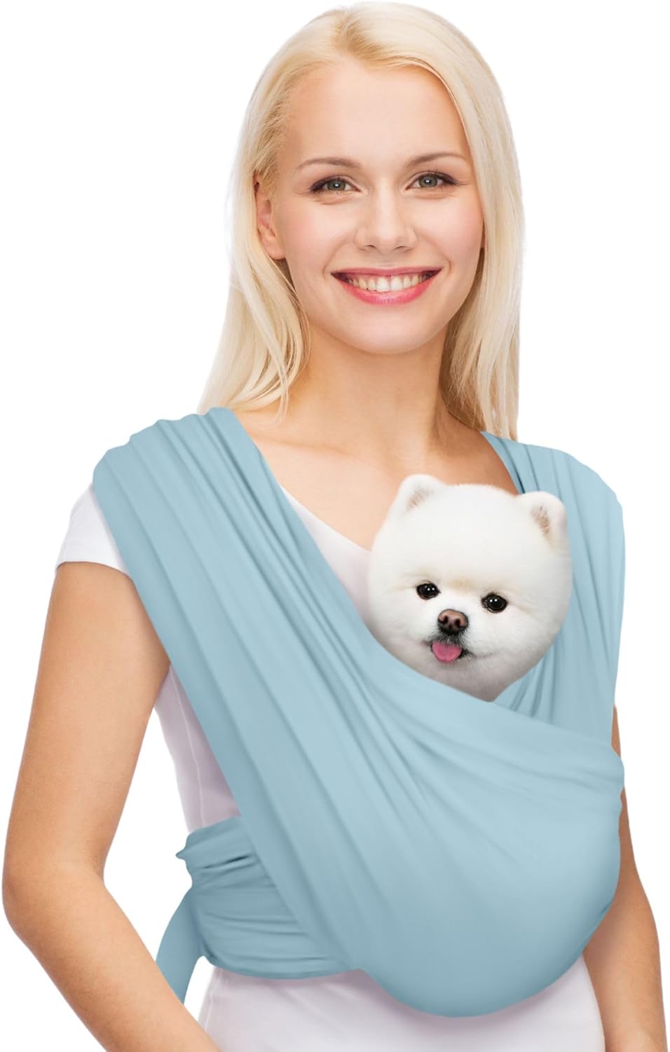 AnccoPlus Dog Carriers for Small Dogs, Front Facing Cat Carrier, Hands Free Dog Carrier, Size Adjustable Pet Carrier, Reducing Back Pain, Soft Cotton, Safe Small Dog Carrier(Regular, Charcoal Black) - Image 11