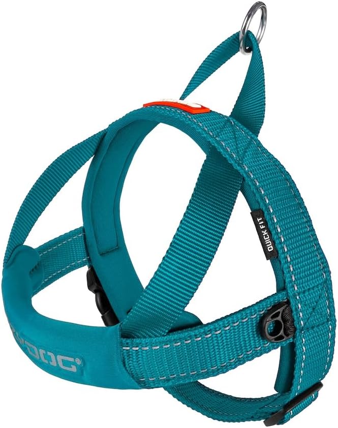 EzyDog Quick Fit Dog Harness - No Pull Harness for Training, Everyday Walking, and Easy Control - Adjustable Fit, Reflective, and Padded (Medium, Black) - Image 14