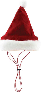 Huxley & Kent Pet Hat | Santa (Medium) | Festive Christmas Holiday Accessory for Dogs/Cats | Holiday Pet Hat | SnugFit Sliding Toggles for Best Fit - Image 12