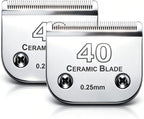 3 Pack 10 Blade Dog Grooming Blades Compatible with Andis Clippers/Oster A5/Wahl KM,Detachable Stainless Steel Blade,Size-10, 1/16-Inch Cut Length - Image 14