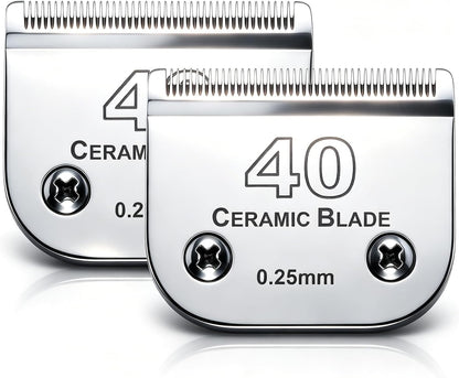 3 Pack 10 Blade Dog Grooming Blades Compatible with Andis Clippers/Oster A5/Wahl KM,Detachable Stainless Steel Blade,Size-10, 1/16-Inch Cut Length - Image 14