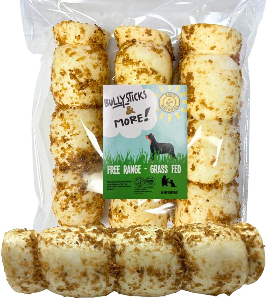 BULLYSTICKS & MORE Beef Cheek Rolls for Dogs (10-12" Extra Thick - 3 Count) - Beef Cheek Bones for Dogs - Dog Parents Choice - Premium No Hide Rolls - Image 10