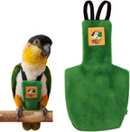 Warm Bird Diaper, Cute Pet Bird Diaper, Parrot Nappy Reusable Flight Suit with Waterproof Inner Birds Diapers for Parakeet Cockatiel Quaker Budgie Caique (Blue,XXS) - Image 13