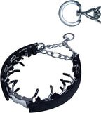 Prong Training Collar for Dogs, Rotating Ring Welding, Adjustable Dog Training Pinch Collar with Quick Release Buckle, for Small Medium Large Dogs - Image 10