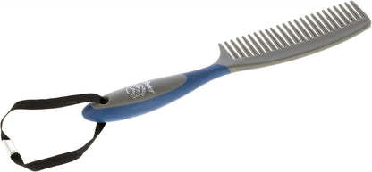 Oster authentic imported horse mane comb showing integrated hanging loop for storage
