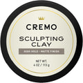 Cremo Premium Barber Grade Hair Styling Sculpting Clay front packaging view