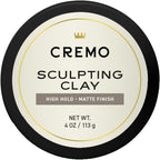Cremo Premium Barber Grade Hair Styling Sculpting Clay front packaging view