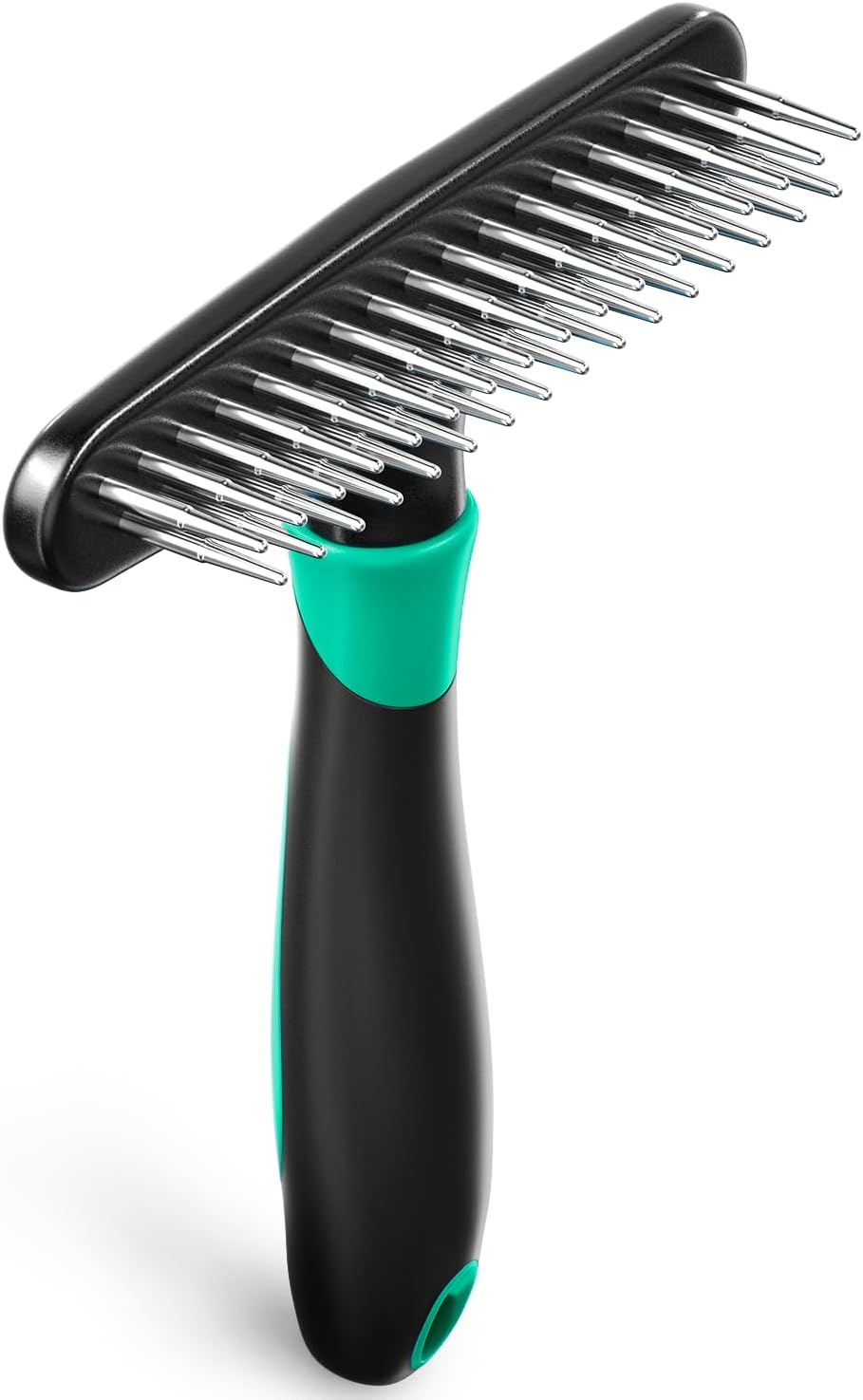 DOGI Deshedding Brush - Undercoat Rake for Dogs, Cats, Matted, Short, Long Hair Coats - Double Row Stainless Steel Pins - Reduce Shedding by 90% (Blue) - Image 11