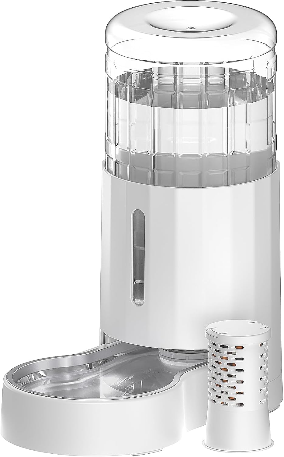 CZPET Dog Water Bowl Dispenser 8L, Wider Mouth & Upgraded Brush for Easy Cleaning Automatic Cat Gravity Refilling Waterer with Removable Stainless Steel Bowl, Large Drinking Area for Multi-Pet (Black) - Image 13