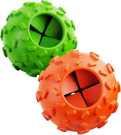 Treat Dispensing Dog Toys - Interactive Cognitive Dog Treat Toy,Puzzle Ball for Puppies & Small Dogs,Promotes Slow Eating, Reduces Stress,Perfect for Fetch,Chewing & Training - Image 10