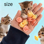 Close up of food grade silicone feeding teats for small animals and wildlife care