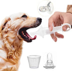 Eforlike pet feeding syringe kit front view showing silicone tip and transparent barrel