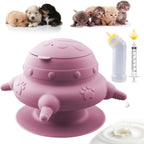 Packaging and included components of the generic grey pet milk feeding kit