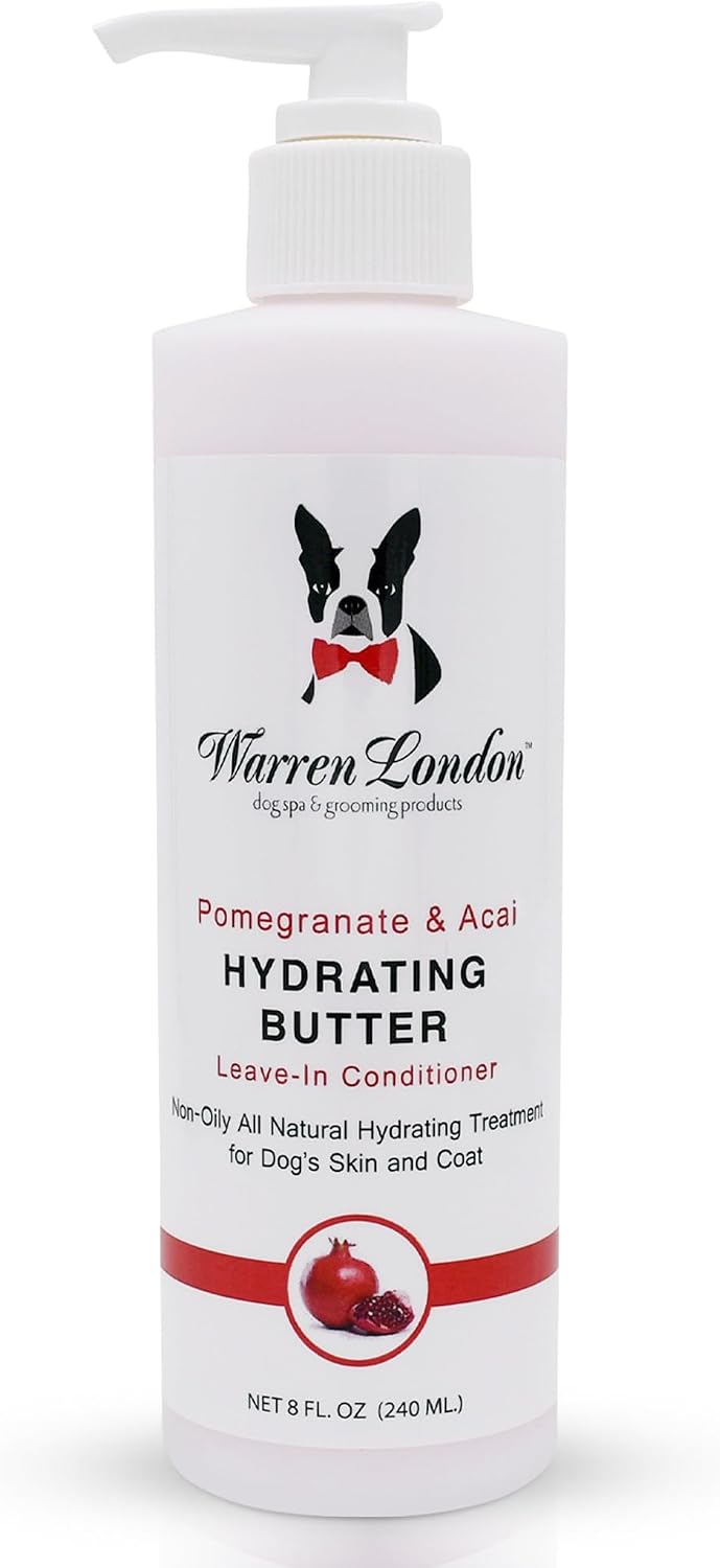 Warren London Hydrating Butter Leave in Pet Conditioner for Dogs | Lotion for Skin and Coat | Aloe Puppy & Dog Conditioner for Hair Detangler, Dry Skin, & Pet Fur Dandruff | Made in USA | Guava 8oz - Image 10