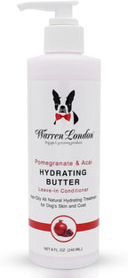Warren London Hydrating Butter Leave in Pet Conditioner for Dogs | Lotion for Skin and Coat | Aloe Puppy & Dog Conditioner for Hair Detangler, Dry Skin, & Pet Fur Dandruff | Made in USA | Guava 8oz - Image 10