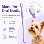 VVHOMIFE pet dental kit coconut chicken flavored toothpaste tube with two point five ounce size label