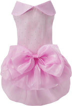 MAMORE 4X-Large dog bridesmaid dress close up fabric texture details