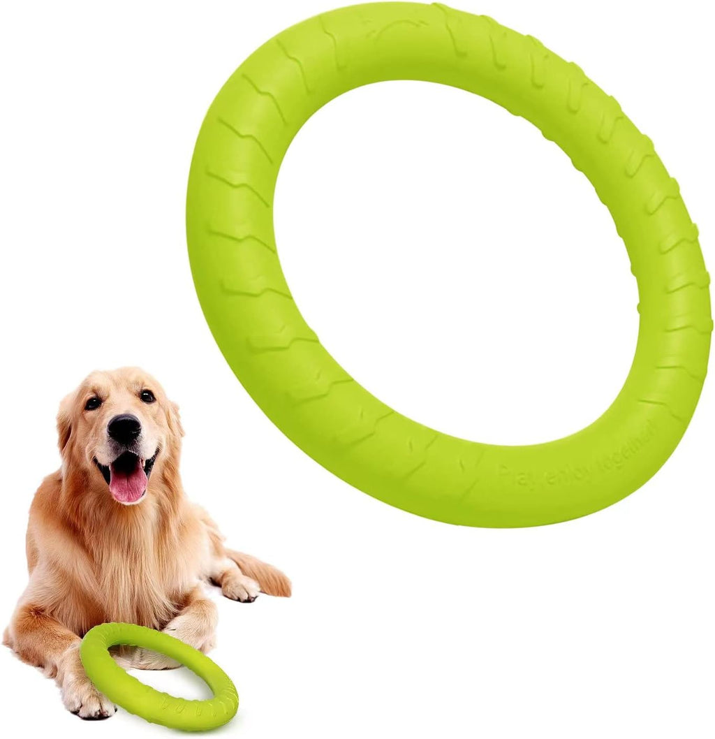 XL Large Indestructible Dog Toys, Dog Chew Toys for Aggressive Chewers,Flying Discs for Medium/Large Breeds. Floating Dog Ring Toys for Throwing, Catching, Grabbing. (12 Inch) - Image 9