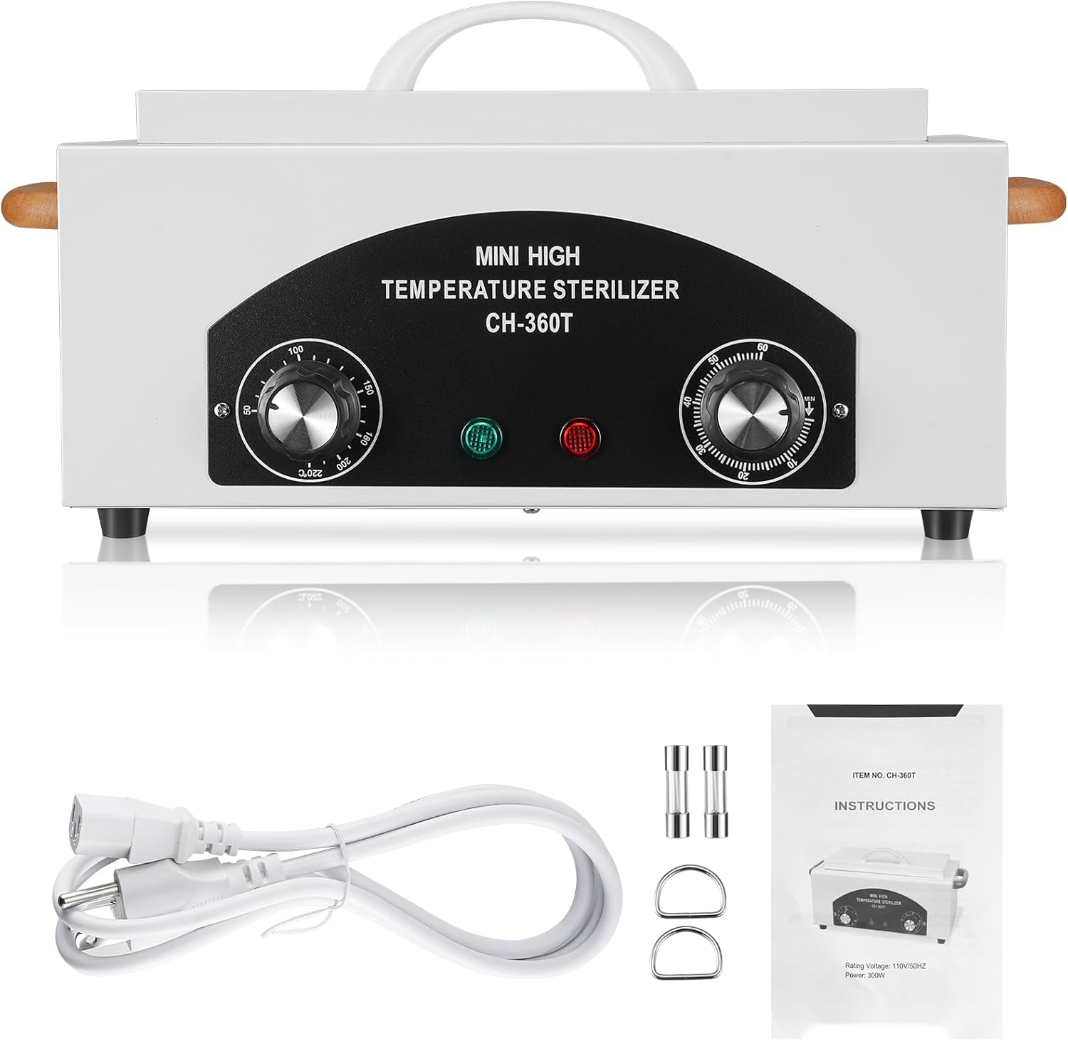 Soiiw CH-360T high temperature sterilizer front view for metal tools